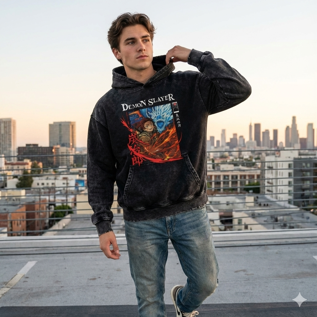 Tanjiro Kamado Oversized Hoodie