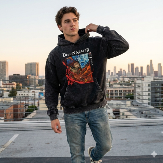 Tanjiro Kamado Oversized Hoodie